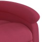 vidaXL Massagesessel mit Aufstehhilfe Elektrisch Weinrot Samt vidaXL Massagesessel mit Aufstehhilfe Elektrisch Weinrot Samt