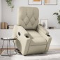 vidaXL Relaxsessel mit Aufstehhilfe Creme Kunstleder vidaXL Relaxsessel mit Aufstehhilfe Creme Kunstleder