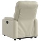 vidaXL Relaxsessel mit Aufstehhilfe Creme Kunstleder vidaXL Relaxsessel mit Aufstehhilfe Creme Kunstleder