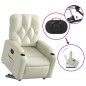 vidaXL Relaxsessel mit Aufstehhilfe Creme Kunstleder vidaXL Relaxsessel mit Aufstehhilfe Creme Kunstleder