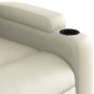 vidaXL Relaxsessel mit Aufstehhilfe Creme Kunstleder vidaXL Relaxsessel mit Aufstehhilfe Creme Kunstleder