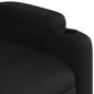 vidaXL Relaxsessel mit Aufstehhilfe Elektrisch Schwarz Kunstleder vidaXL Relaxsessel mit Aufstehhilfe Elektrisch Schwarz Kunstleder