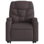 vidaXL Relaxsessel mit Aufstehhilfe Dunkelbraun Stoff vidaXL Relaxsessel mit Aufstehhilfe Dunkelbraun Stoff