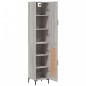 Highboard Grau Sonoma 34,5x34x180 cm Holzwerkstoff Highboard Grau Sonoma 34,5x34x180 cm Holzwerkstoff