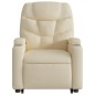 vidaXL Relaxsessel mit Aufstehhilfe Elektrisch Creme Stoff vidaXL Relaxsessel mit Aufstehhilfe Elektrisch Creme Stoff