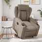 vidaXL Relaxsessel mit Aufstehhilfe Elektrisch Cappuccino Kunstleder vidaXL Relaxsessel mit Aufstehhilfe Elektrisch Cappuccino Kunstleder