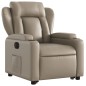 vidaXL Relaxsessel mit Aufstehhilfe Elektrisch Cappuccino Kunstleder vidaXL Relaxsessel mit Aufstehhilfe Elektrisch Cappuccino Kunstleder