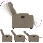 vidaXL Relaxsessel mit Aufstehhilfe Elektrisch Cappuccino Kunstleder vidaXL Relaxsessel mit Aufstehhilfe Elektrisch Cappuccino Kunstleder