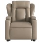 vidaXL Relaxsessel mit Aufstehhilfe Elektrisch Cappuccino Kunstleder vidaXL Relaxsessel mit Aufstehhilfe Elektrisch Cappuccino Kunstleder