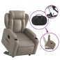 vidaXL Relaxsessel mit Aufstehhilfe Elektrisch Cappuccino Kunstleder vidaXL Relaxsessel mit Aufstehhilfe Elektrisch Cappuccino Kunstleder