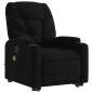 vidaXL Elektrischer Massagesessel mit Aufstehhilfe Schwarz Stoff vidaXL Elektrischer Massagesessel mit Aufstehhilfe Schwarz Stoff