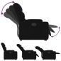 vidaXL Relaxsessel mit Aufstehhilfe Elektrisch Schwarz Stoff vidaXL Relaxsessel mit Aufstehhilfe Elektrisch Schwarz Stoff