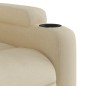 vidaXL Elektrischer Massagesessel mit Aufstehhilfe Creme Stoff vidaXL Elektrischer Massagesessel mit Aufstehhilfe Creme Stoff