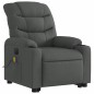 vidaXL Elektrischer Massagesessel mit Aufstehhilfe Dunkelgrau Stoff vidaXL Elektrischer Massagesessel mit Aufstehhilfe Dunkelgrau Stoff