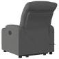 vidaXL Elektrischer Massagesessel mit Aufstehhilfe Dunkelgrau Stoff vidaXL Elektrischer Massagesessel mit Aufstehhilfe Dunkelgrau Stoff