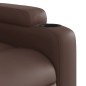 vidaXL Relaxsessel mit Aufstehhilfe Elektrisch Braun Kunstleder vidaXL Relaxsessel mit Aufstehhilfe Elektrisch Braun Kunstleder
