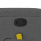 vidaXL Massagesessel mit Aufstehhilfe Dunkelgrau Stoff vidaXL Massagesessel mit Aufstehhilfe Dunkelgrau Stoff