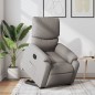 vidaXL Relaxsessel mit Aufstehhilfe Elektrisch Taupe Stoff vidaXL Relaxsessel mit Aufstehhilfe Elektrisch Taupe Stoff