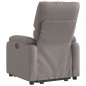 vidaXL Relaxsessel mit Aufstehhilfe Elektrisch Taupe Stoff vidaXL Relaxsessel mit Aufstehhilfe Elektrisch Taupe Stoff