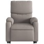 vidaXL Relaxsessel mit Aufstehhilfe Elektrisch Taupe Stoff vidaXL Relaxsessel mit Aufstehhilfe Elektrisch Taupe Stoff