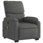 vidaXL Elektrischer Massagesessel mit Aufstehhilfe Dunkelgrau Stoff vidaXL Elektrischer Massagesessel mit Aufstehhilfe Dunkelgrau Stoff