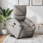 vidaXL Elektrischer Massagesessel mit Aufstehhilfe Taupe Stoff vidaXL Elektrischer Massagesessel mit Aufstehhilfe Taupe Stoff