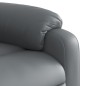 vidaXL Relaxsessel mit Aufstehhilfe Grau Kunstleder vidaXL Relaxsessel mit Aufstehhilfe Grau Kunstleder