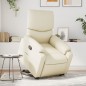 vidaXL Massagesessel mit Aufstehhilfe Creme Kunstleder vidaXL Massagesessel mit Aufstehhilfe Creme Kunstleder