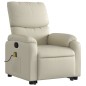 vidaXL Massagesessel mit Aufstehhilfe Creme Kunstleder vidaXL Massagesessel mit Aufstehhilfe Creme Kunstleder