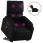 vidaXL Massagesessel mit Aufstehhilfe Elektrisch Schwarz Kunstleder vidaXL Massagesessel mit Aufstehhilfe Elektrisch Schwarz Kunstleder