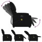 vidaXL Massagesessel mit Aufstehhilfe Elektrisch Schwarz Kunstleder vidaXL Massagesessel mit Aufstehhilfe Elektrisch Schwarz Kunstleder