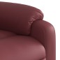 vidaXL Massagesessel mit Aufstehhilfe Elektrisch Weinrot Kunstleder vidaXL Massagesessel mit Aufstehhilfe Elektrisch Weinrot Kunstleder