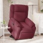 vidaXL Relaxsessel mit Aufstehhilfe Weinrot Stoff vidaXL Relaxsessel mit Aufstehhilfe Weinrot Stoff