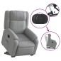 vidaXL Relaxsessel mit Aufstehhilfe Elektrisch Hellgrau Stoff vidaXL Relaxsessel mit Aufstehhilfe Elektrisch Hellgrau Stoff