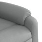 vidaXL Relaxsessel mit Aufstehhilfe Elektrisch Hellgrau Stoff vidaXL Relaxsessel mit Aufstehhilfe Elektrisch Hellgrau Stoff