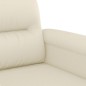 vidaXL 2-Sitzer-Sofa Creme 140 cm Kunstleder vidaXL 2-Sitzer-Sofa Creme 140 cm Kunstleder