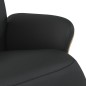 vidaXL Relaxsessel mit Fußteil Schwarz Kunstleder vidaXL Relaxsessel mit Fußteil Schwarz Kunstleder