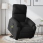 vidaXL Massagesessel mit Aufstehhilfe Schwarz Mikrofasergewebe vidaXL Massagesessel mit Aufstehhilfe Schwarz Mikrofasergewebe
