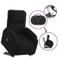 vidaXL Massagesessel mit Aufstehhilfe Schwarz Mikrofasergewebe vidaXL Massagesessel mit Aufstehhilfe Schwarz Mikrofasergewebe