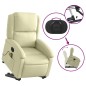 vidaXL Massagesessel mit Aufstehhilfe Elektrisch Creme Echtleder vidaXL Massagesessel mit Aufstehhilfe Elektrisch Creme Echtleder
