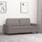 vidaXL 2-Sitzer-Sofa Taupe 140 cm Stoff vidaXL 2-Sitzer-Sofa Taupe 140 cm Stoff