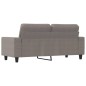 vidaXL 2-Sitzer-Sofa Taupe 140 cm Stoff vidaXL 2-Sitzer-Sofa Taupe 140 cm Stoff