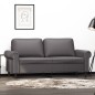 vidaXL 2-Sitzer-Sofa Grau 140 cm Kunstleder vidaXL 2-Sitzer-Sofa Grau 140 cm Kunstleder
