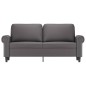 vidaXL 2-Sitzer-Sofa Grau 140 cm Kunstleder vidaXL 2-Sitzer-Sofa Grau 140 cm Kunstleder