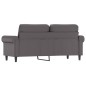 vidaXL 2-Sitzer-Sofa Grau 140 cm Kunstleder vidaXL 2-Sitzer-Sofa Grau 140 cm Kunstleder