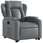 vidaXL Relaxsessel mit Aufstehhilfe Grau Kunstleder vidaXL Relaxsessel mit Aufstehhilfe Grau Kunstleder