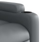 vidaXL Relaxsessel mit Aufstehhilfe Grau Kunstleder vidaXL Relaxsessel mit Aufstehhilfe Grau Kunstleder