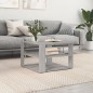 vidaXL Couchtisch Grau Sonoma 59,5x59,5x40 cm Holzwerkstoff vidaXL Couchtisch Grau Sonoma 59,5x59,5x40 cm Holzwerkstoff