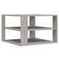 vidaXL Couchtisch Grau Sonoma 59,5x59,5x40 cm Holzwerkstoff vidaXL Couchtisch Grau Sonoma 59,5x59,5x40 cm Holzwerkstoff