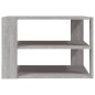 vidaXL Couchtisch Grau Sonoma 59,5x59,5x40 cm Holzwerkstoff vidaXL Couchtisch Grau Sonoma 59,5x59,5x40 cm Holzwerkstoff